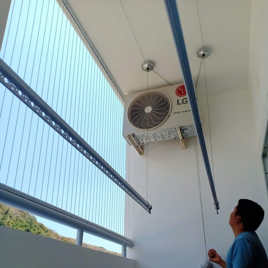 Giàn Phơi Gắn Trần Tại Quận 7 TP Hồ Chí Minh